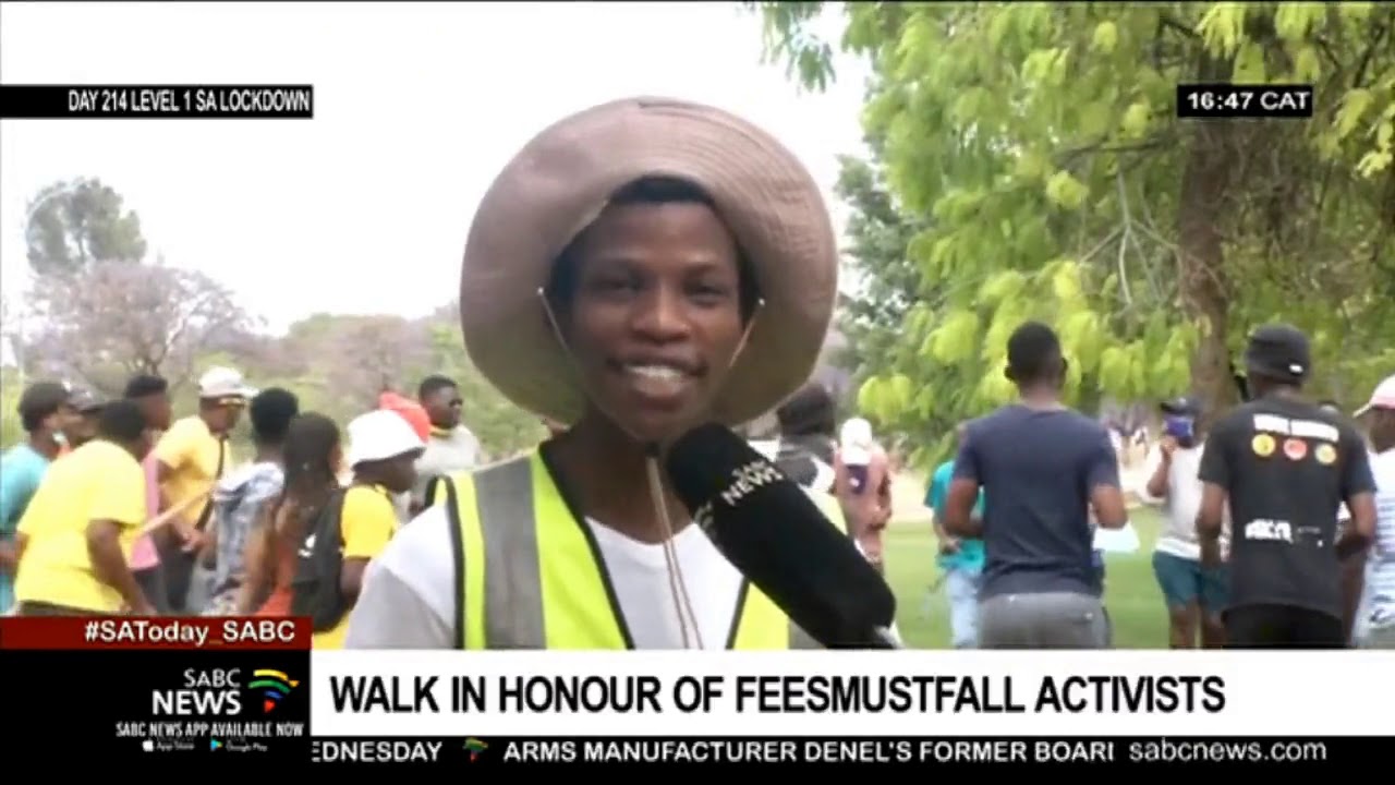 Walk from Mahikeng to Braamfontein to honour FeesMustFall activists
