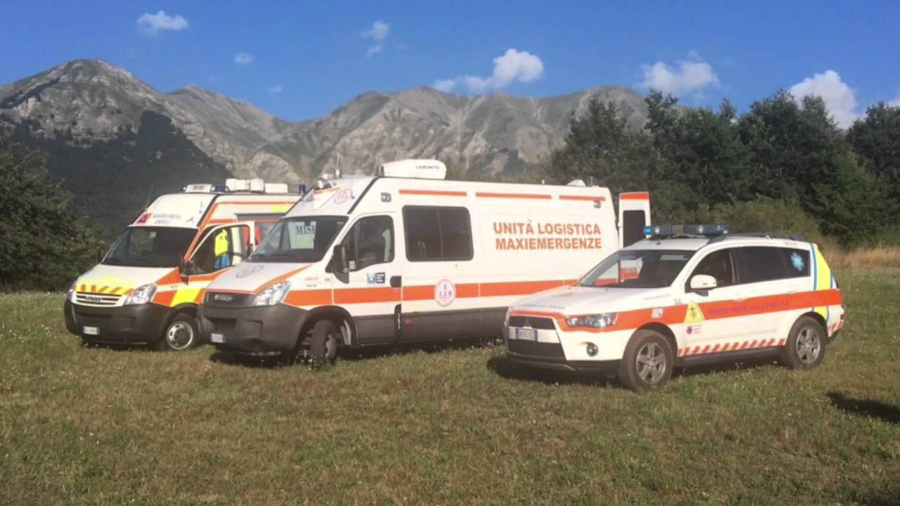 Terremoto Centro Italia 2016 - Misericordie della Toscana