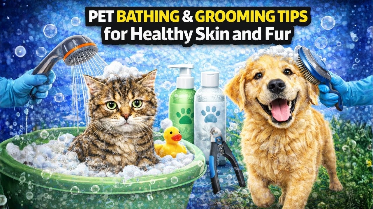 Stress-Free Bathing & Coat Care for Pets – Beginner’s Guide