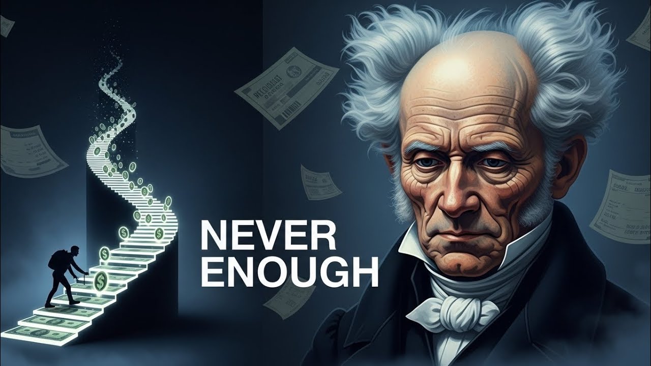 Schopenhauer Explained Why Earning More Never Feels Enough