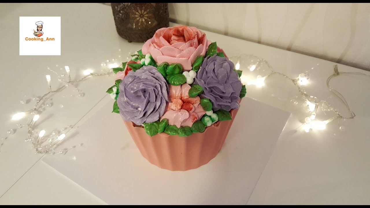 Riesenmuffin / Giant Cupcake / Blumentopf / Giant Muffin / Flowerpot / Riesen-Muffin XXL / 3D