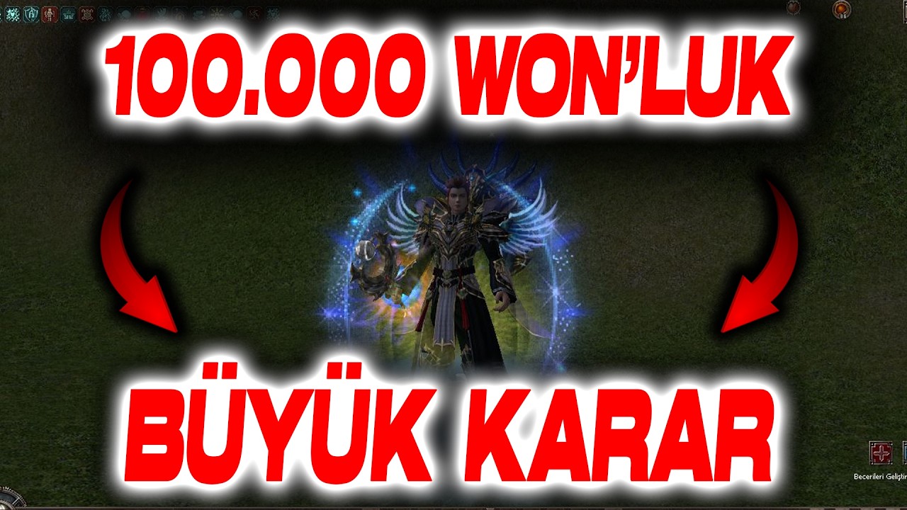 100.000 WON'LUK BÜYÜK KARAR !!! METİN2 TR BAGJANAMU