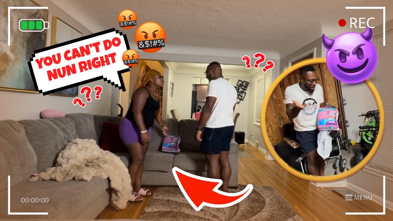 Купила своей невесте женские подгузники вместо прокладок, которые она попросила *она была в бешен...