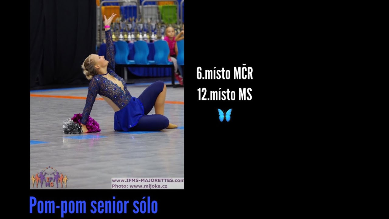 MONA NÁCHOD-Sólo pom senior 2019-Valérie Kordíková