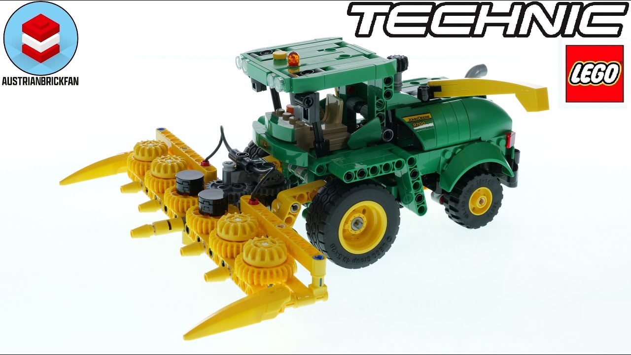 LEGO Technic 42168 Кормоуборочный комбайн John Deere 9700 – Обзор скоростной сборки LEGO