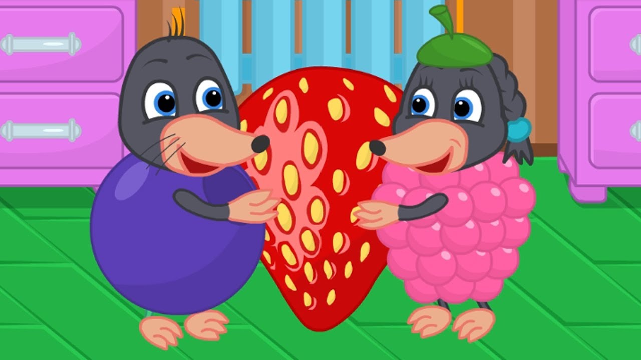 Benny Mole em Português Brasil - Vestidos Vegetais Desenho Animado