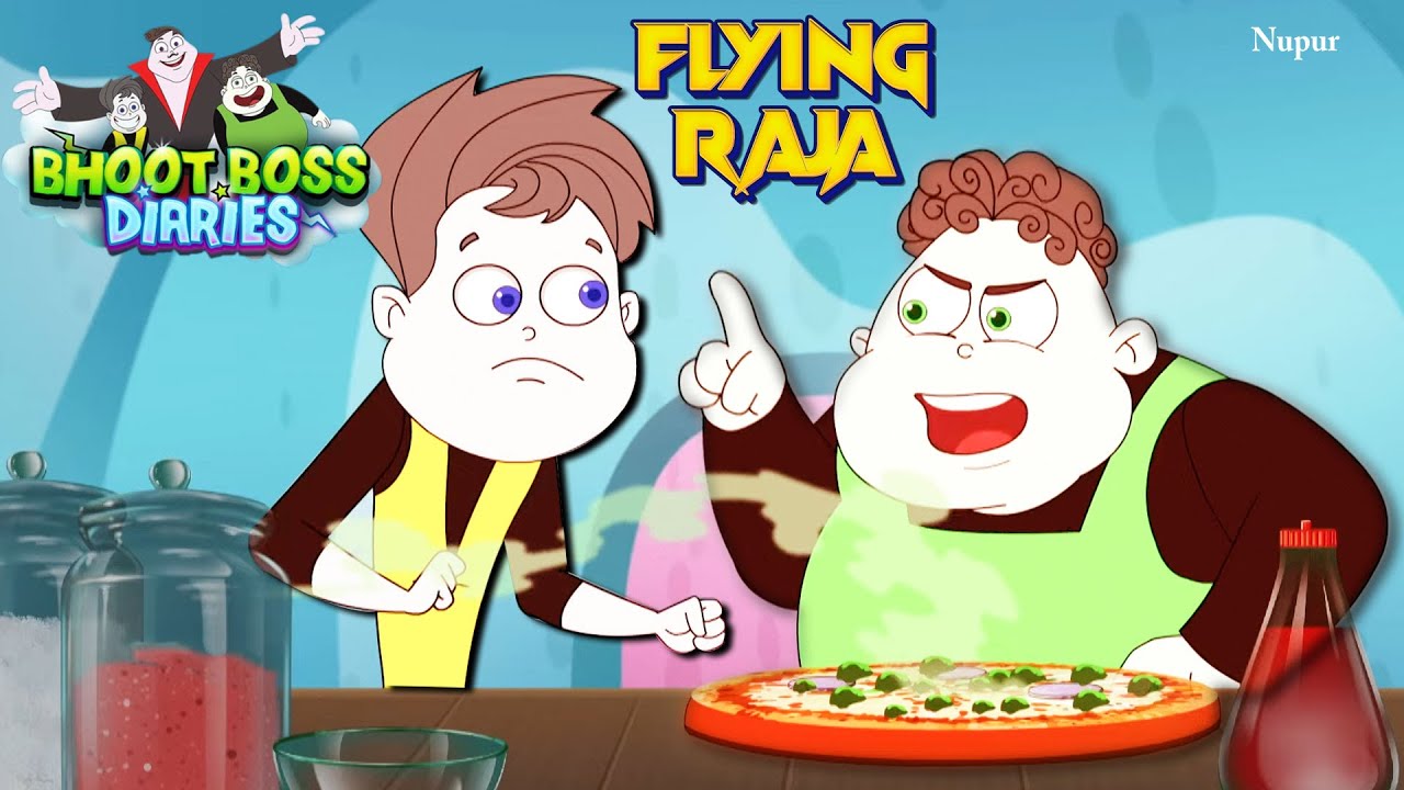 Pakela ने खिलाया Thakela को Glue वाला Pizza I Moral Stories For Kids I Bhoot Boss Diaries