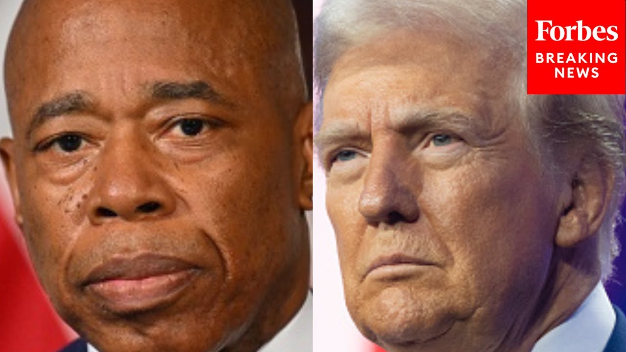 NYC Mayor Eric Adams Asked About Trump's Plan To 'Flood' Democrat-Run Cities With ICE Agents