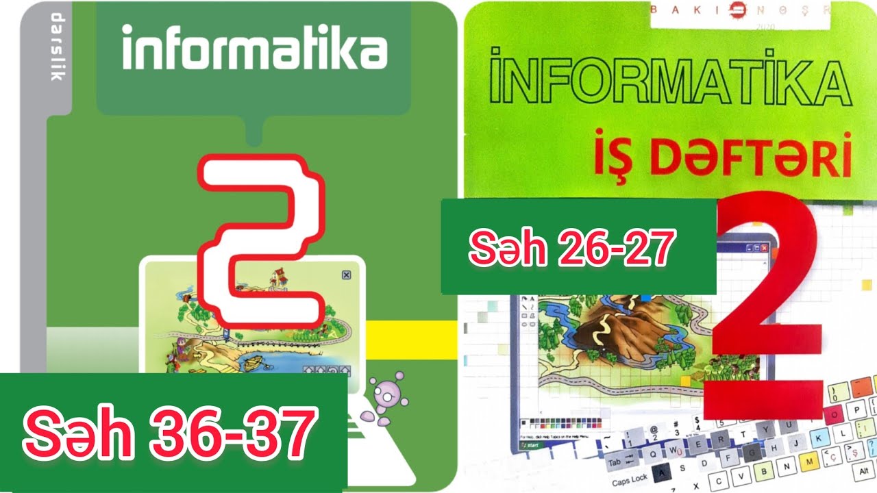 2-ci sinif İnformatika dərslik səh 36,37. İş dəftəri səh 26,27. Doğru və yalan mülahizələr