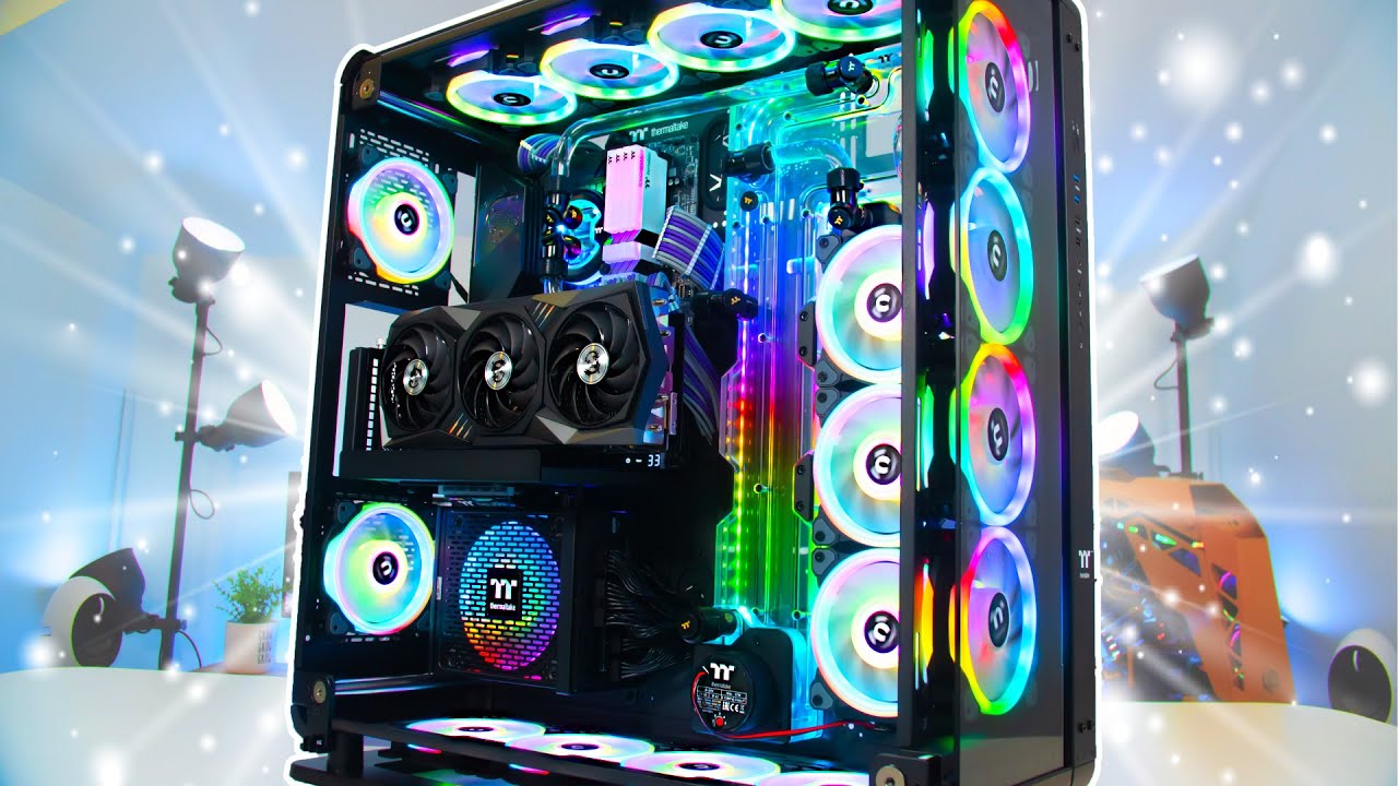Сборка игрового ПК Ultimate RTX 3090 с водяным охлаждением + тесты
