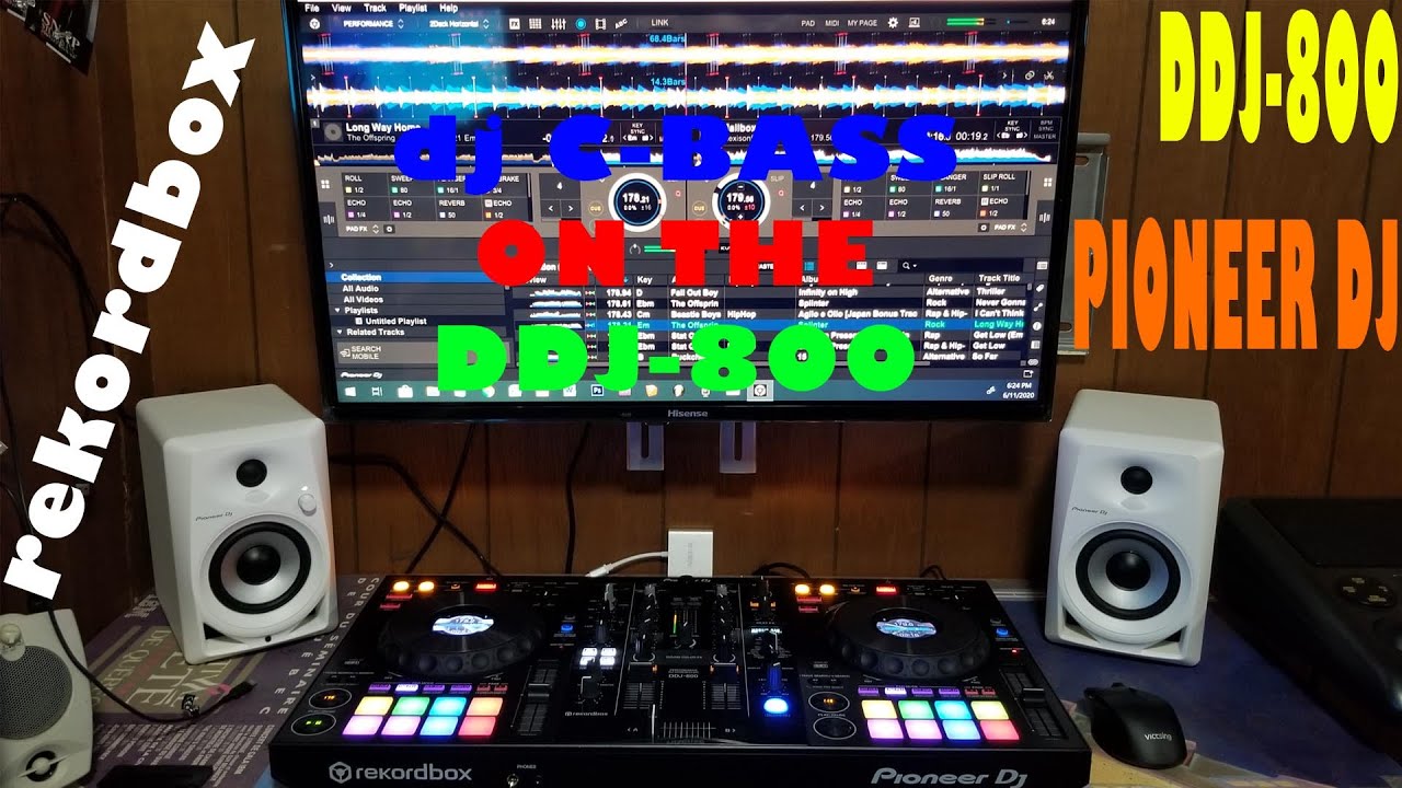 DJ C-BASS PIONEER DJ DDJ-800 WITH REKORDBOX - MONDAY MIX