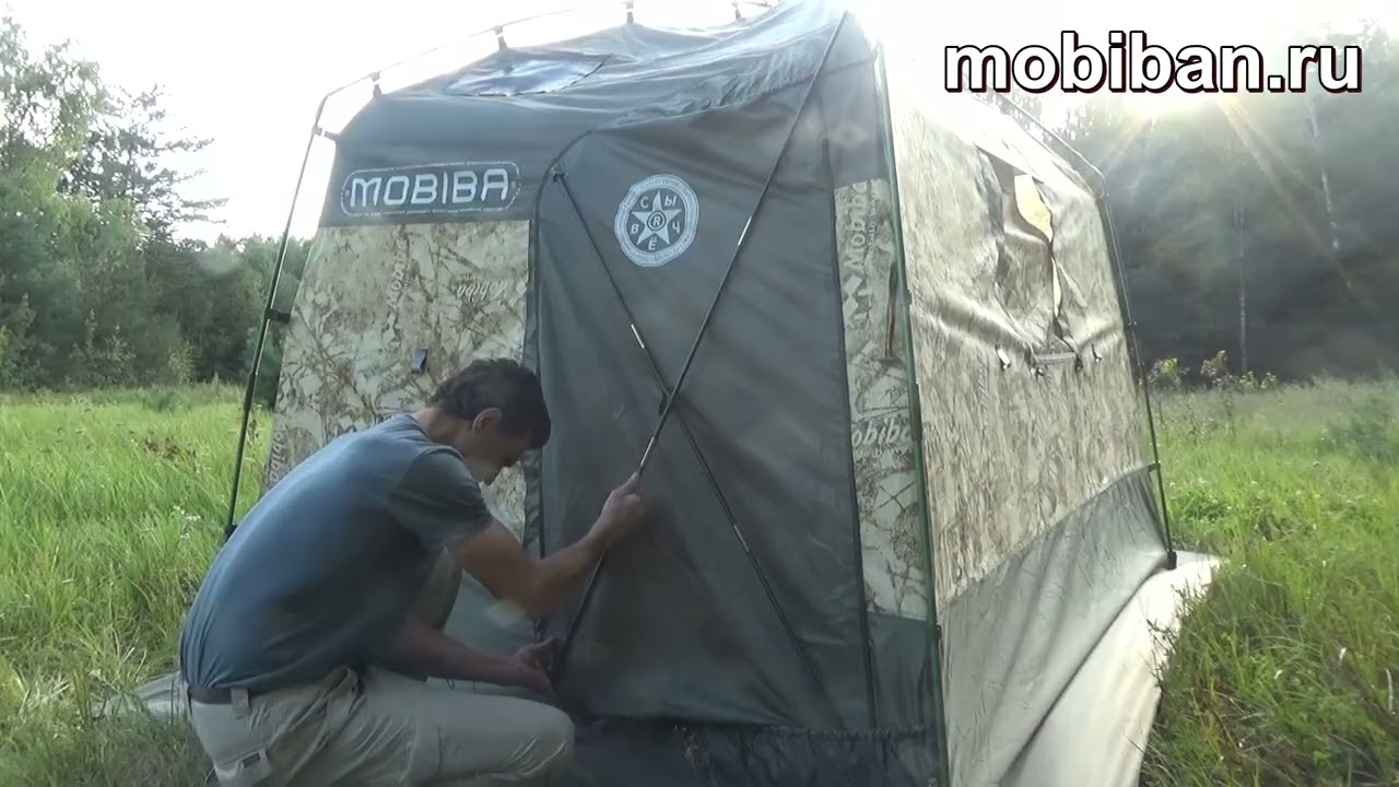 Сборка Мобиба МБ-18 СП и обзор палатки
