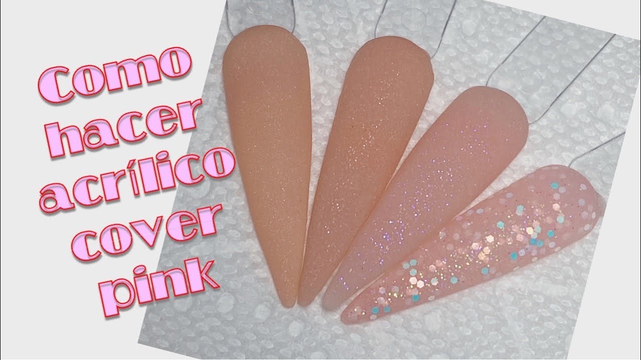 Cómo hacer acrílico/Cover Pink/Recreación Mía Secret