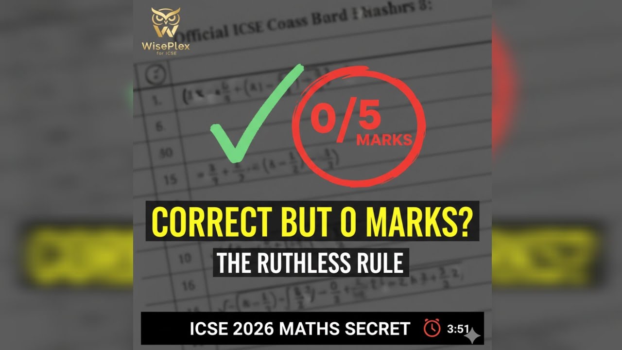 ICSE 2026: Почему за правильные ответы начисляется 0 баллов? 😱 | Объяснение «правила нулевой оцен...