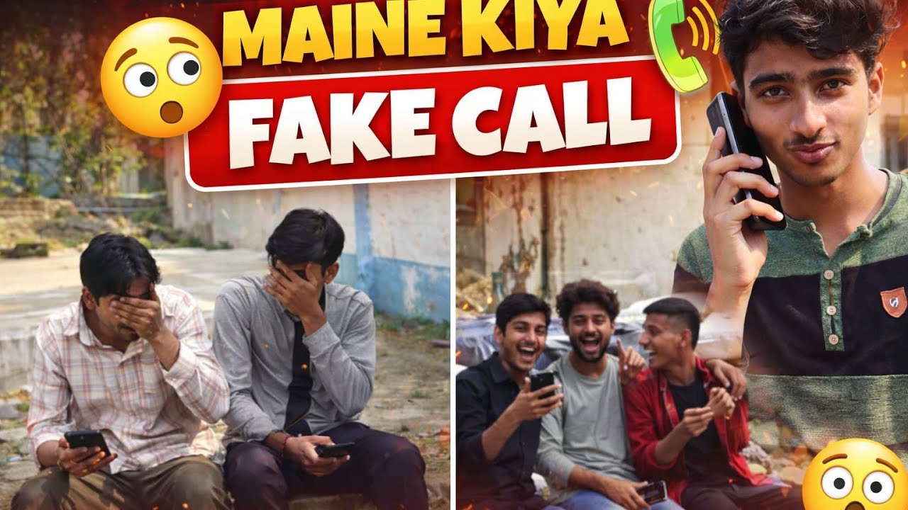 Funny fake call prank😂😁#newvery #4k #comedymove #banglafunny 