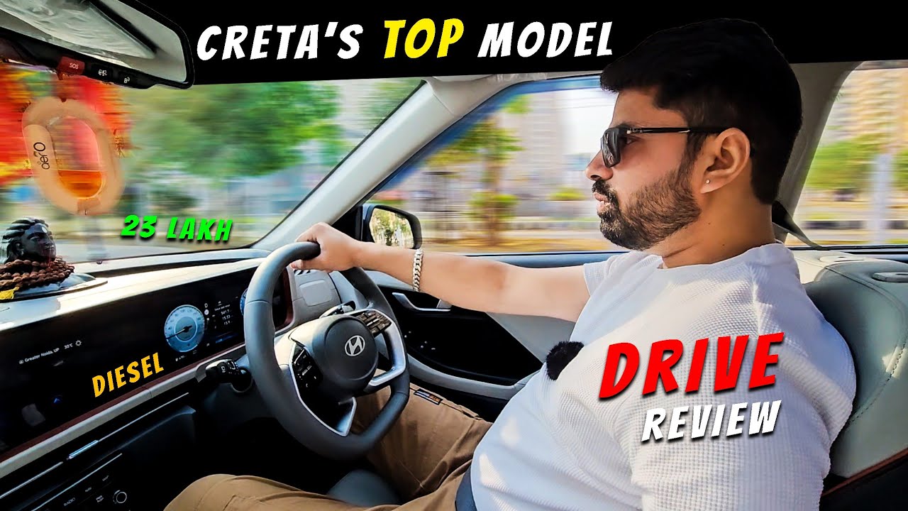 Don't Miss Creta's Top Model SX (O) Diesel Automatic Drive Review