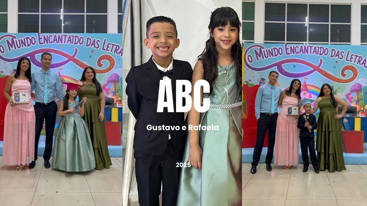 ABC Gustavo e Rafaela | Colégio Manuelito 2025