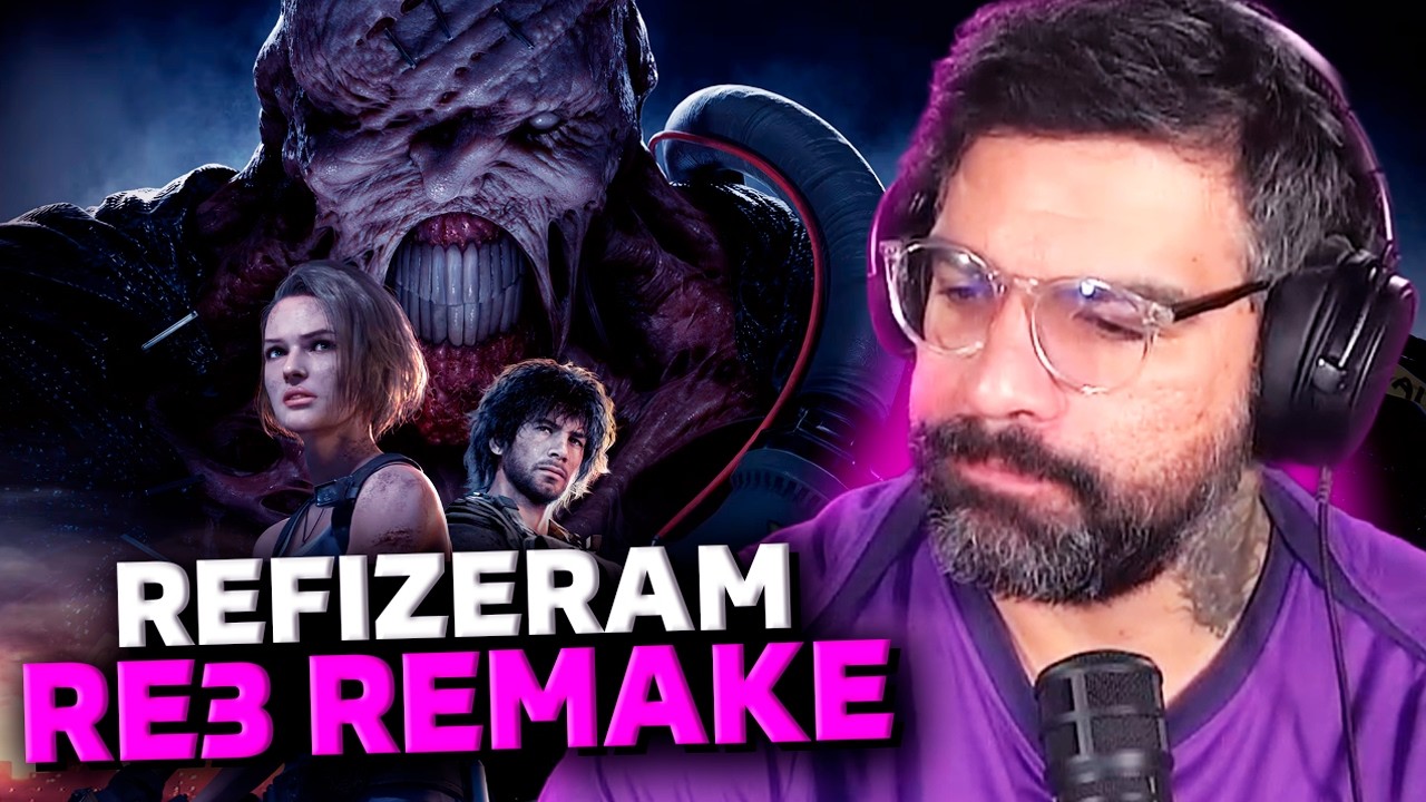 -AÍ SIM, ELE ESTÁ RECRIANDO O RE3 REMAKE DE VERDADE..