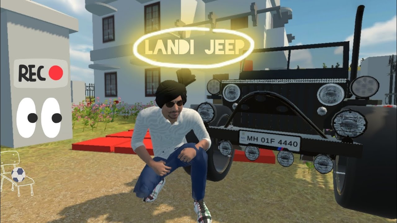 LANDI JEEP | INDIAN VEHICLE 3D | AKASH GAMING SUBSCRIBE | 
