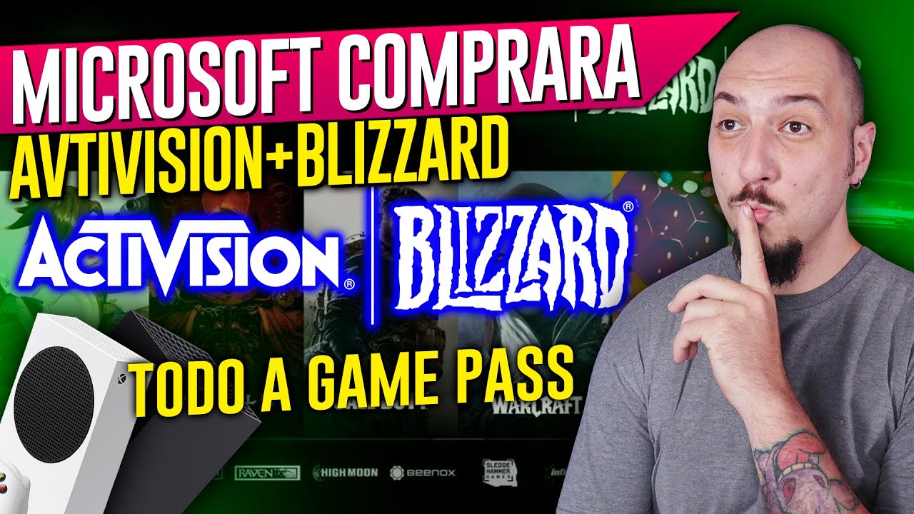 MICROSOFT anuncia la COMPRA de ACTIVISION BLIZZARD 🔥 Todo iria a XBOX GAME PASS ULTIMATE 🔥 Xbox news