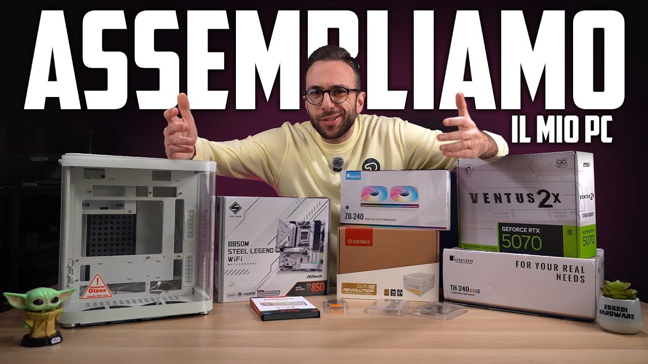 ASSEMBLO IL MIO NUOVO PC CON VOI – NON È COME TE LO ASPETTI! ⚒️