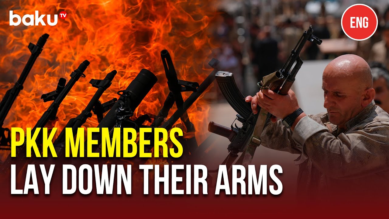 Historic Moment as the PKK Lays Down Arms under the 'Terror-Free T&uuml;rkiye'&nbsp;Initiative