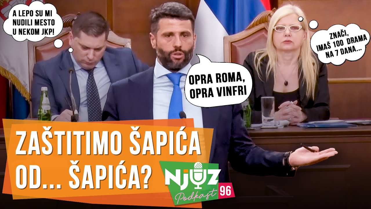 Šapić sam protiv svih. Vesić polupao TikTokera : NJUZ PODKAST 96