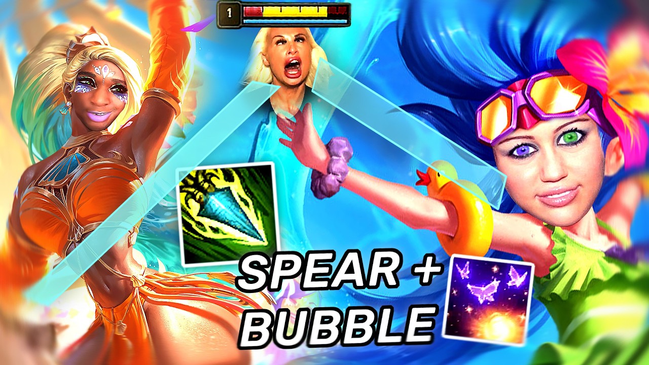 ZOE🎈NIDALEE🗡️NEW BOT INVENTION💡 | BOMBASTIC BORST😍