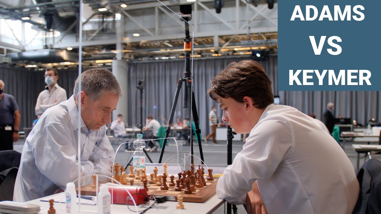 Michael Adams vs Vincent Keymer | First Chess Moves