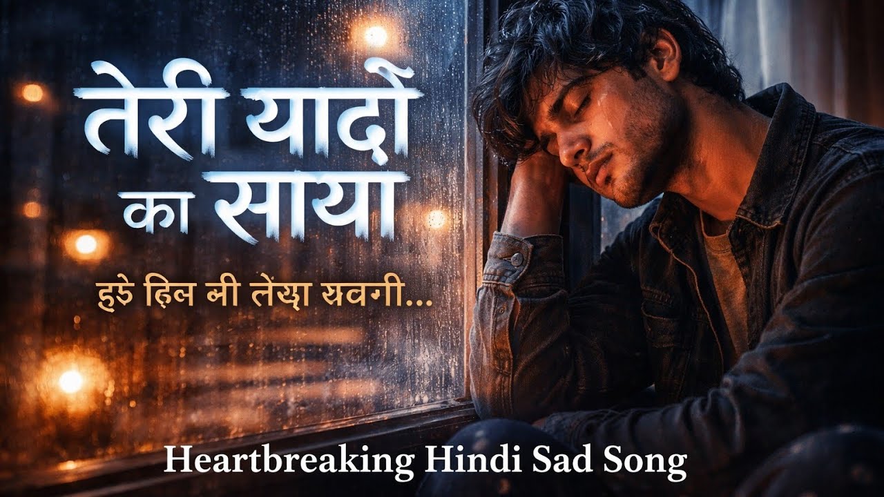 तेरी यादों का साया 💔 | Heart Touching Hindi Sad Song 2026 | Emotional Broken Heart Song