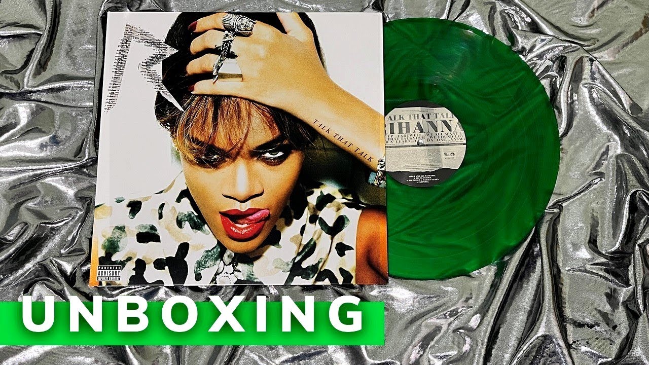 Rihanna  - Talk That Talk (Green Emerald Translucent Vinyl) | UNBOXING