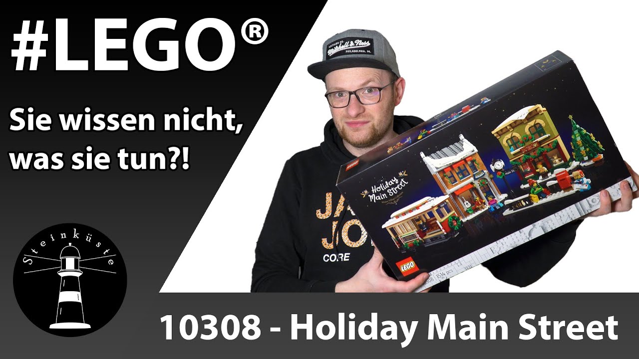 Das ist fast Lächerlich, sie sind sich nicht einig! - LEGO® 10308 Holiday Main Street