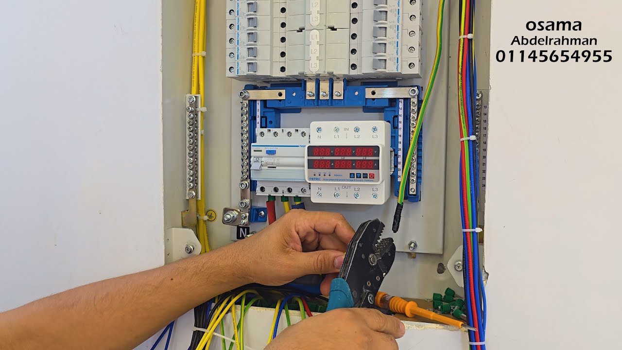 شرح تركيب مفتاح إرث ليكدج ومنظم الجهد
