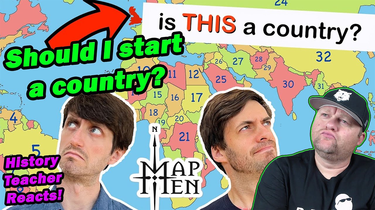 There are NOT 195 countries | Map Men | History Teacher Reacts