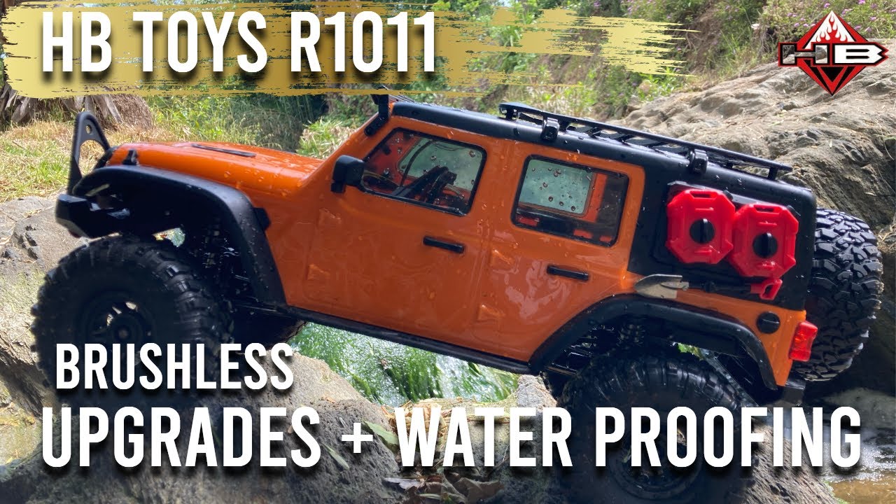 HB Toys Wilderness R1011 Wrangler Brushless Upgrades and Waterproofing