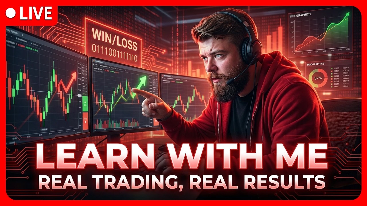 LEARN WITH ME ! Live: Trading Binary Options ! Pocket Option Live Session