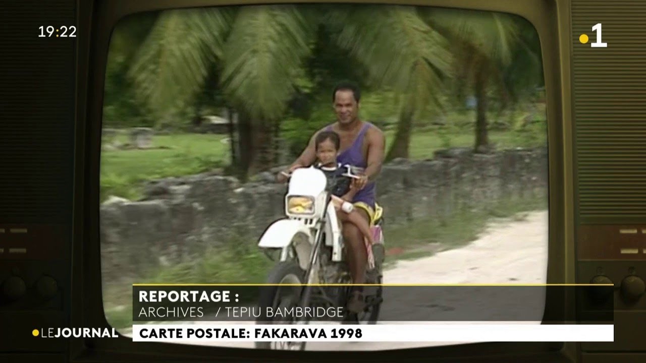 Carte postale : Fakarava 1998.