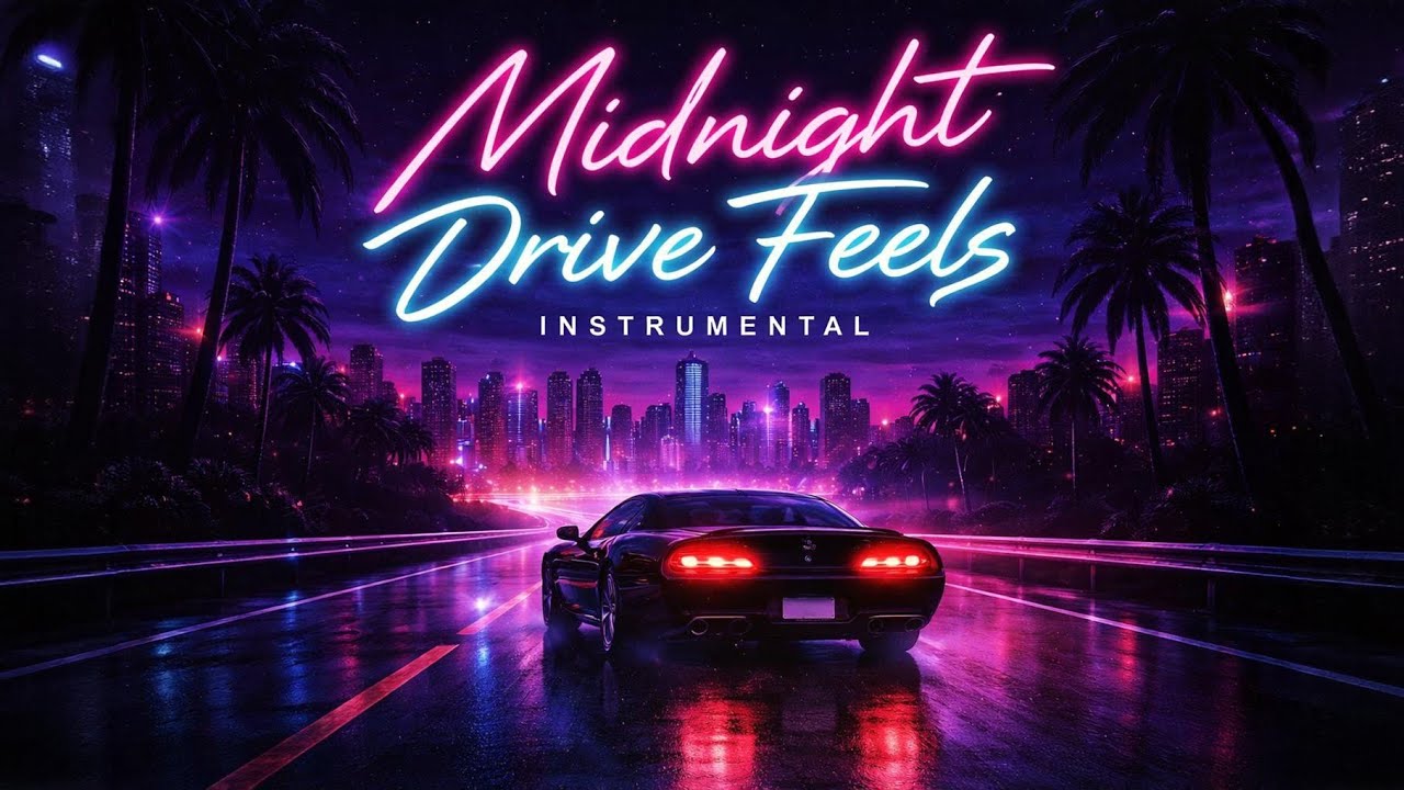 Midnight Drive Feels (INSTRUMENTAL) Track _ Lofi Vibes _ Trap Project 