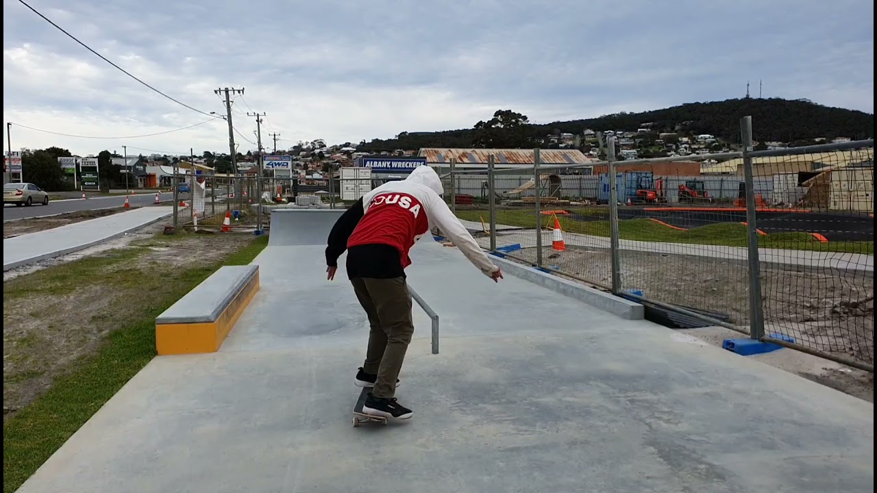 Albany skatepark and pump track review
