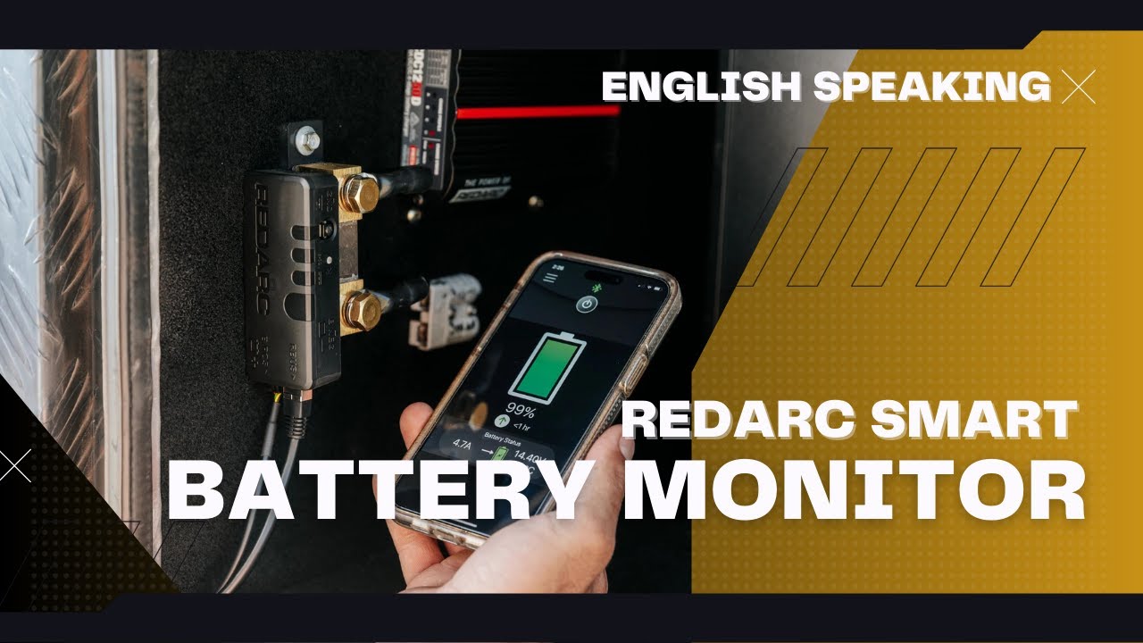 REDARC Smart Battery Monitor - Bsen500 ENGLISH Speaking