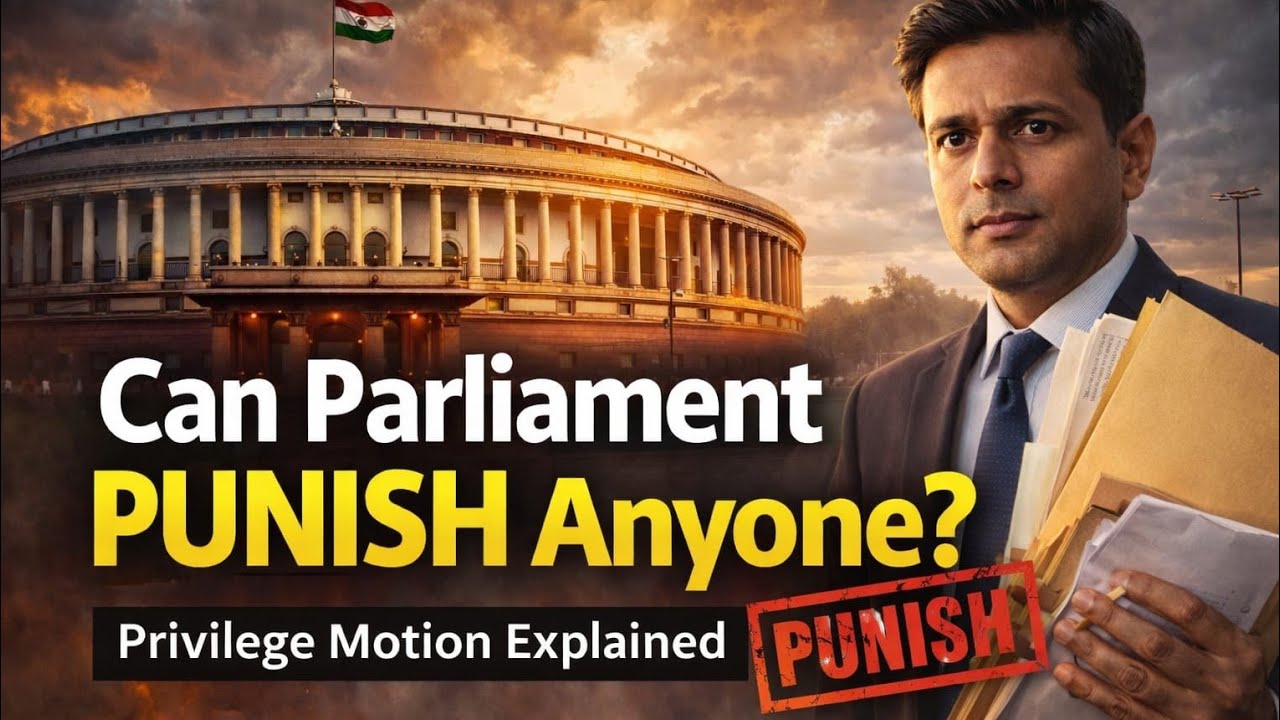 Parliamentary Privileges! Privilege Motion!! Privilege Notice Explained!Must Watch#