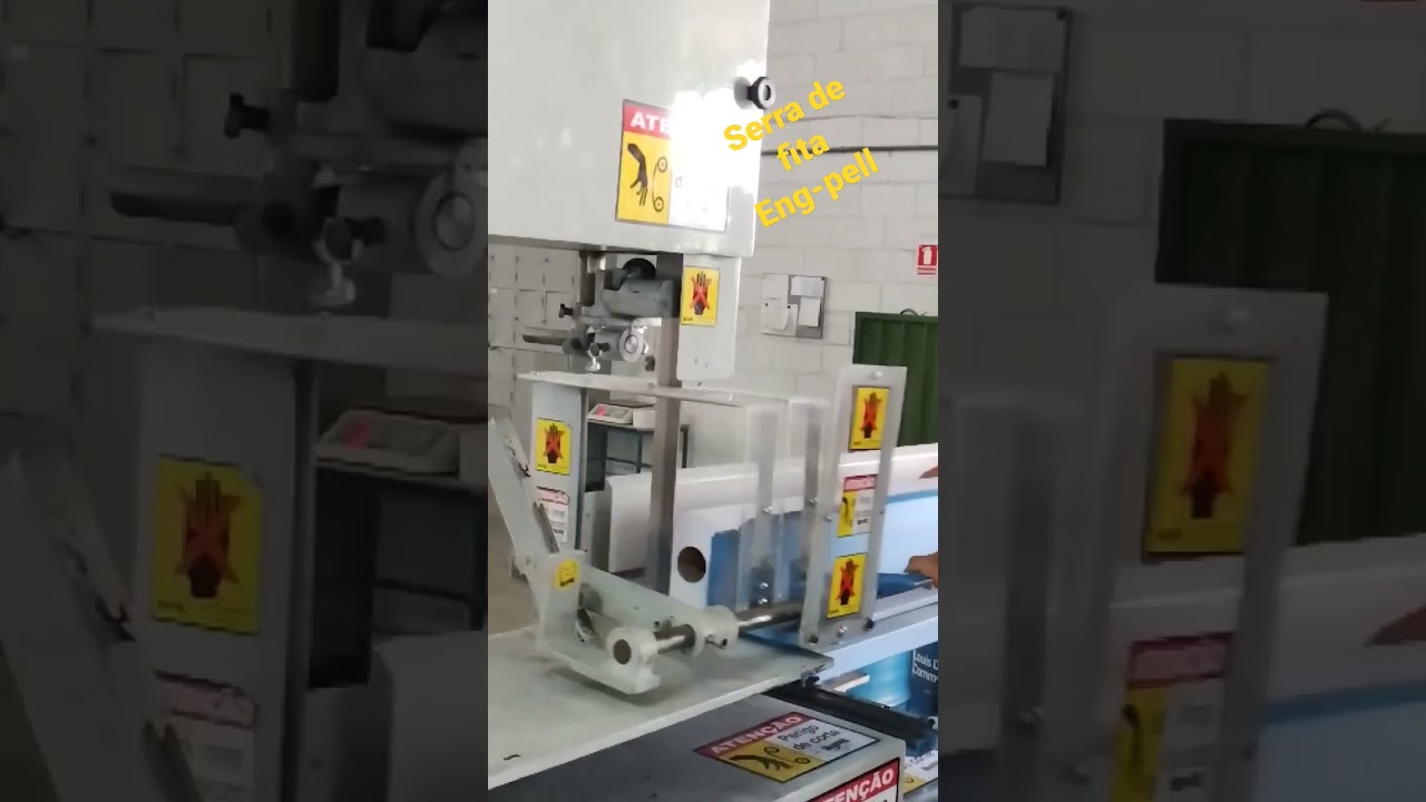 Serra de fita Eng-pell , cortando toalha auto corte
