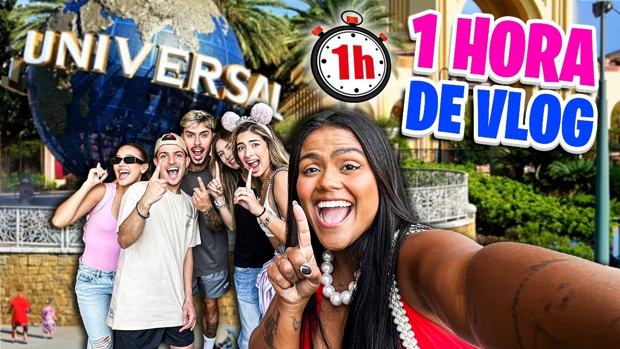 1 HORA DE VLOG NOS EUA!!! *Primeira vez deles