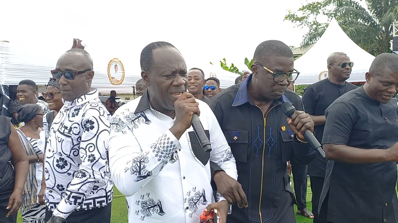 Elder Mireku Takes On JACK ALOLOME At His Father's ONE-WEEK Celebration! #ghanagospel #obaapagopeltv
