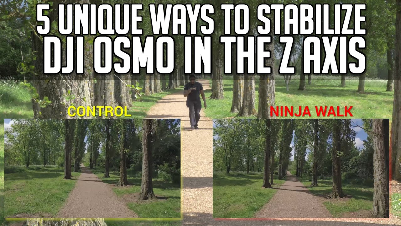 5 Unique Ways to Stabilize DJI Osmo Footage in the Z - Axis