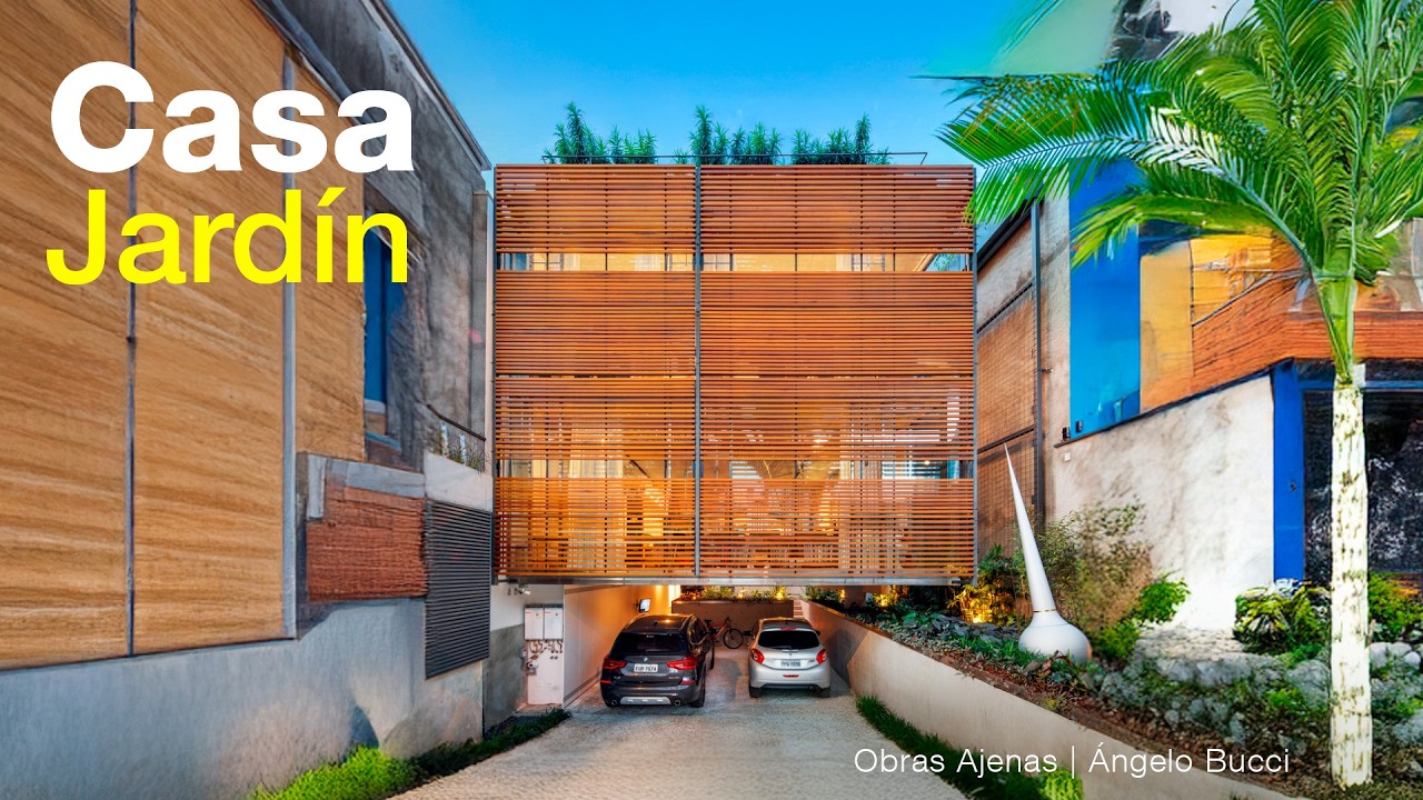 Casa Jardín de Ángelo Bucci: La Obra Maestra de Sao Paulo