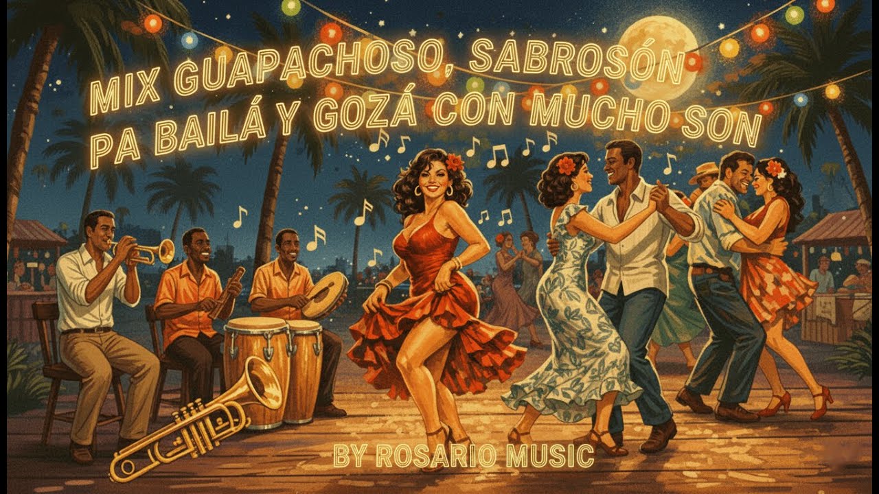 CUMBIA MIX GUAPACHOSO  PARA BAILAR DE PRINCIPIO A FIN EN TODO LUGAR Y TODA OCASIÓN. BY ROSARIO MUSIC