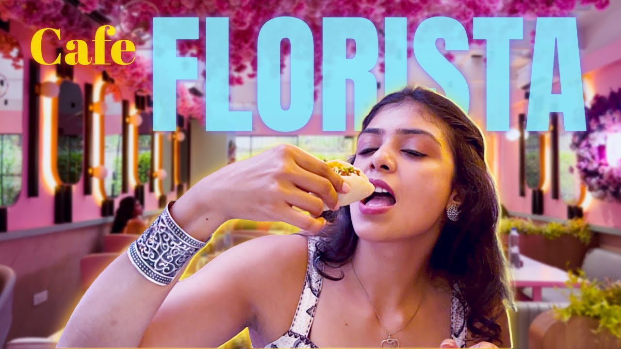 CHERRY BLOSSOM CAFE IN KOLKATA - CAFE FLORISTA PARK STREET | কেমন লাগলো এই VIRAL CAFE? | FULL REVIEW