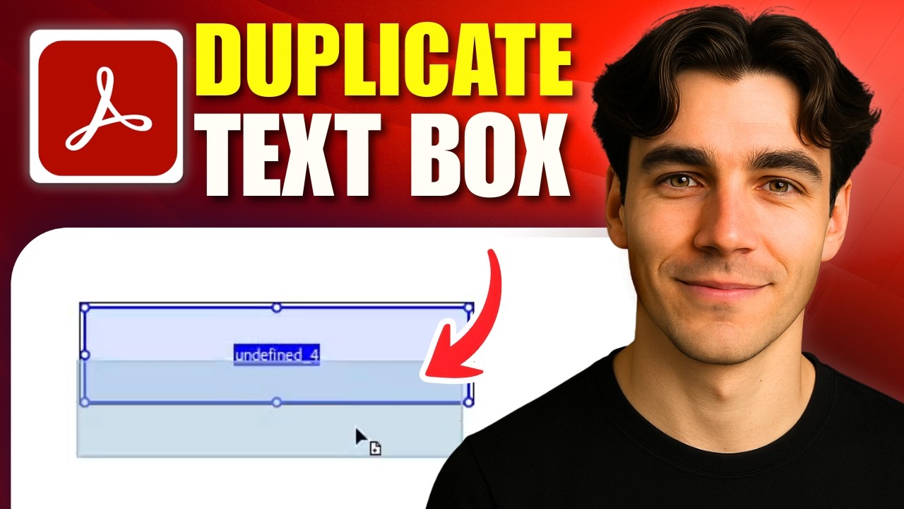 How to Create a Duplicate Text Box in a Fillable PDF Form in Adobe Acrobat Pro DC (Tutorial 2026)