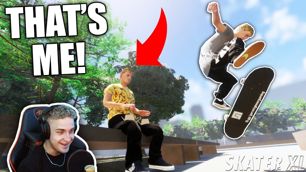 They put me INSIDE a Skater XL map! | Skater XL